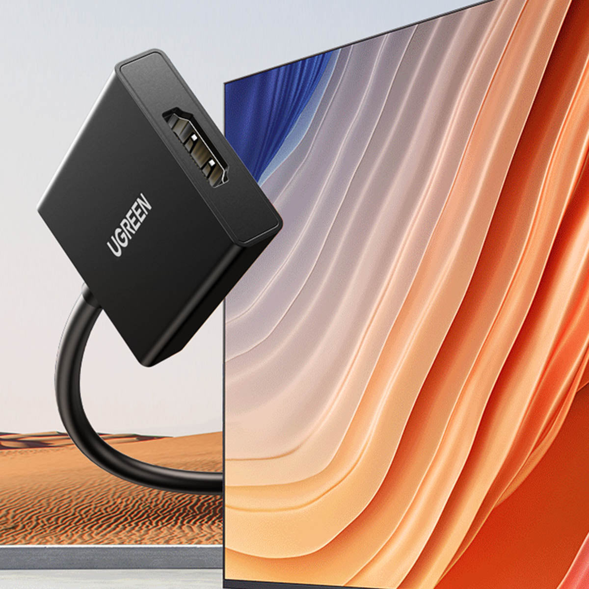 Ugreen 50945 15cm VGA to HDMI Adapter