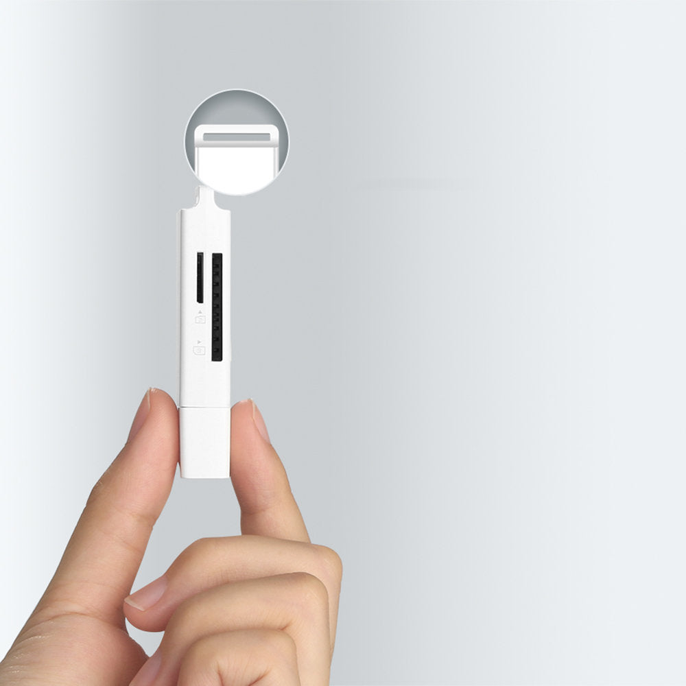 Ugreen Portable TF/SD Card Reader For USB 3.0 Black - 40752