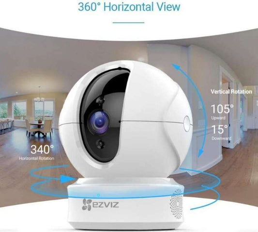 EZVIZ 2MP Smart Wi-Fi Pan & Tilt Camera C6N