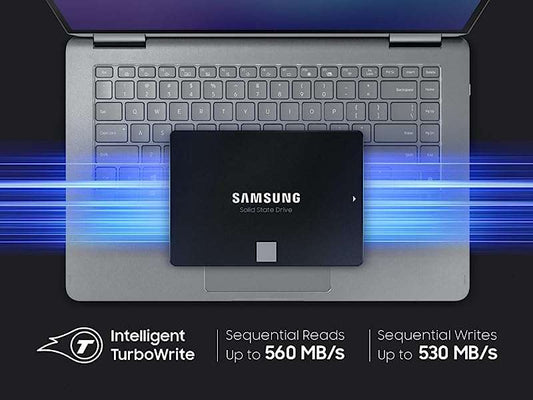 SAMSUNG 870 QVO 4TB SSD SATA 2.5” Upgrade Desktop PC or Laptop For IT Pros, Creators, Everyday Users