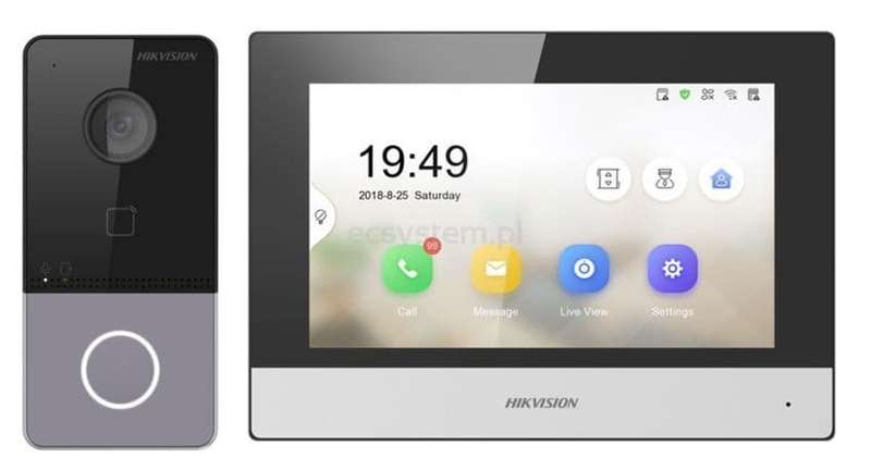 HIKVISION VIDEO INTERCOM KIS603 Villa IP Kit Video IP Intercom KIT