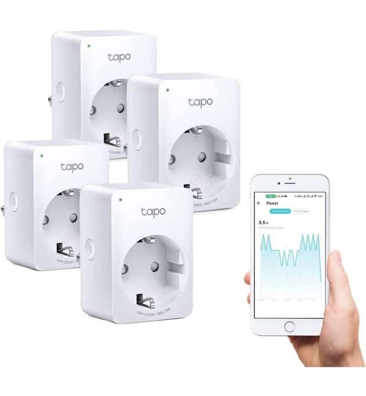 Mini Smart Wi-Fi Socket, Energy Monitoring Tapo P110