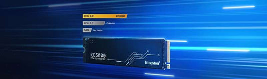 Kingston KC3000 1TB PCIe 4.0 NVMe M.2 SSD up to 7,000MB/s