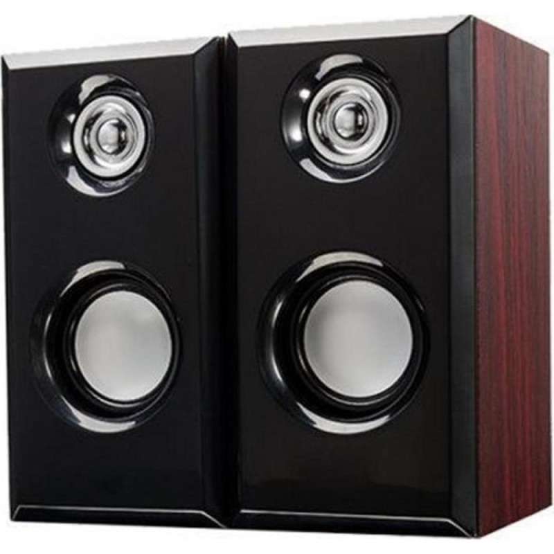 LEERFEI M-09 Multimedia Wooden USB Speaker
