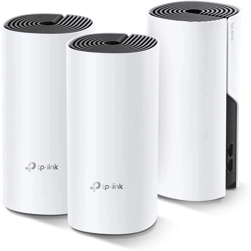 TP-Link Deco M4 AC1200 Dual Band Whole Home Mesh Wi-Fi System Seamless Roaming Speedy Router & Wi-Fi Booster 3-Pack