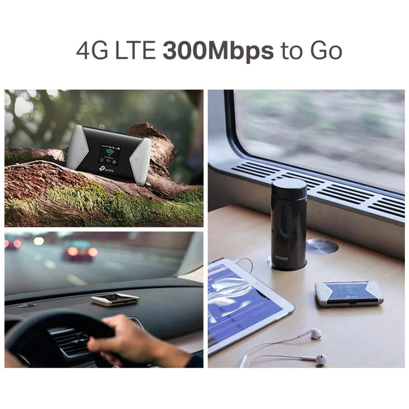 TP-Link M7450 4G+ MiFi SD Card Slot LTE-Advanced Cat6 with up to 300Mbps Up to 32 Devices