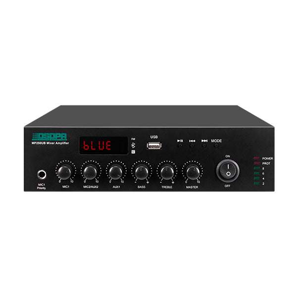 MP250UB 250W Mini Digital Mixer Amplifier with USB & Bluetooth