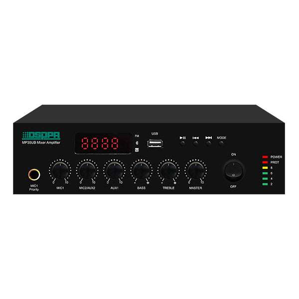 MP120UB 120W Mini Digital Mixer Amplifier with USB & Bluetooth
