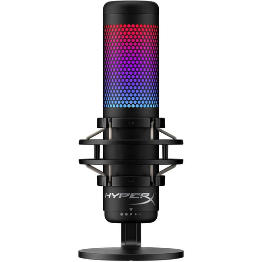 HP HyperX QuadCast S RGB USB Condenser Microphone for PC, PS4, PS5 and Mac