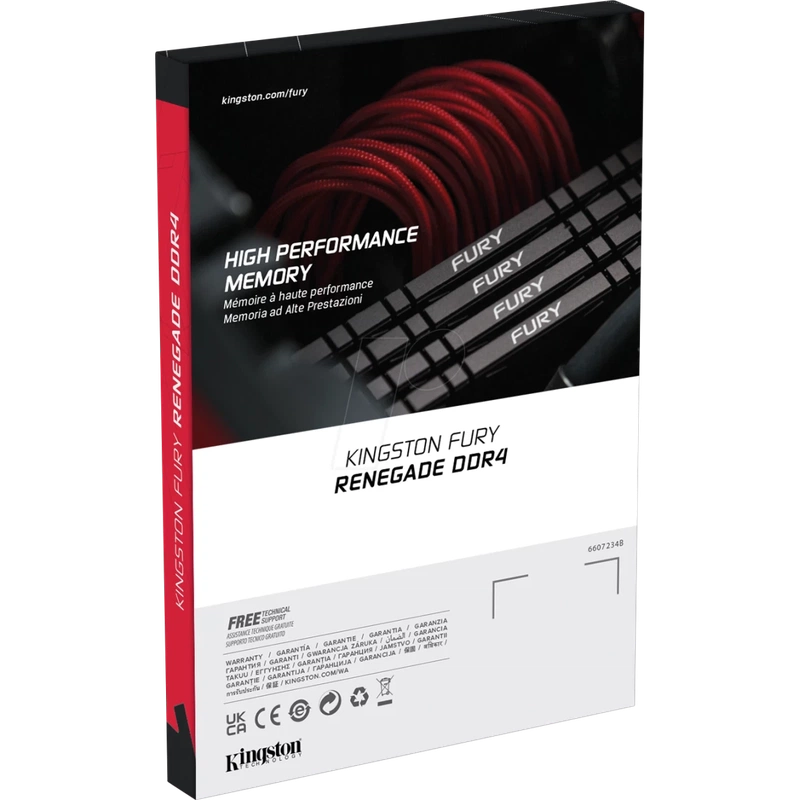 Kingston FURY Renegade 16GB 1 x 16GB 4000MHz DDR4 RAM