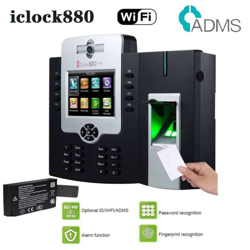 ZK Time Attendance iClock880