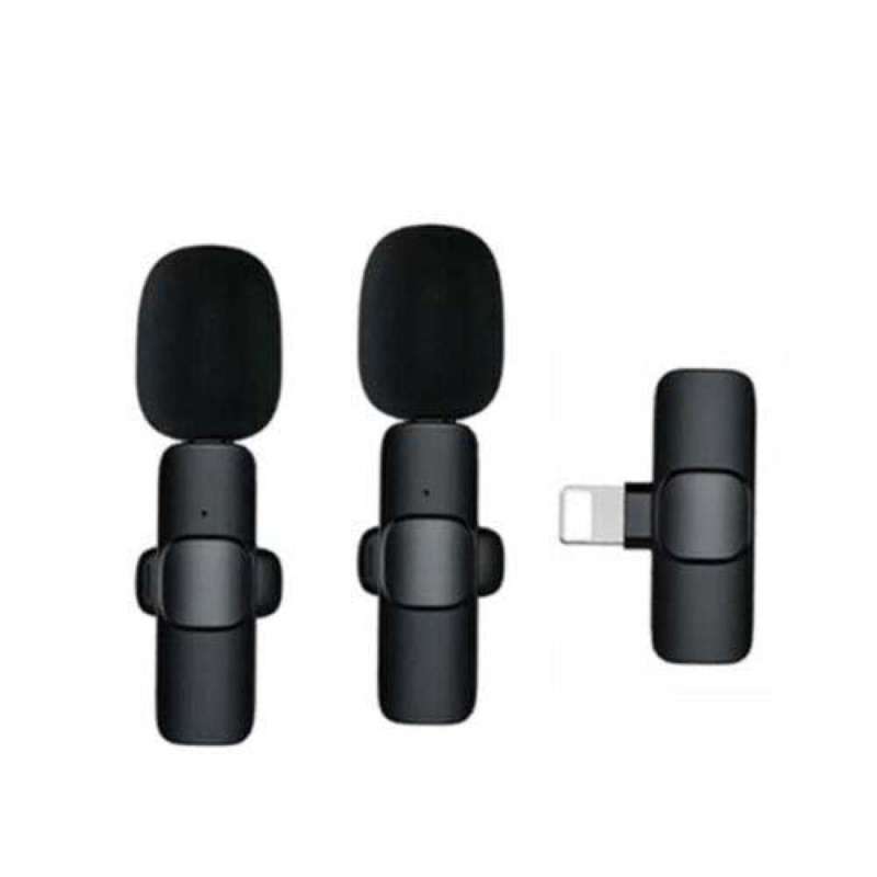 K9 Dual Wireless Microphones Iphone