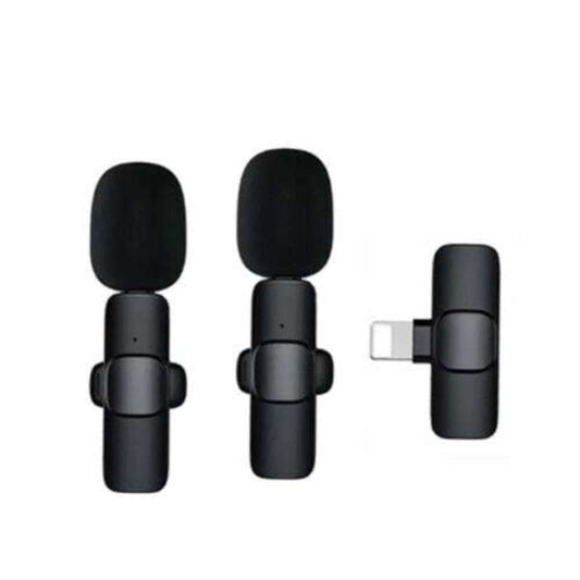 K9 Dual Wireless Microphones Iphone