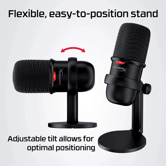 HP HyperX SoloCast USB Condenser Gaming Microphone, for PC, PS4, and Mac