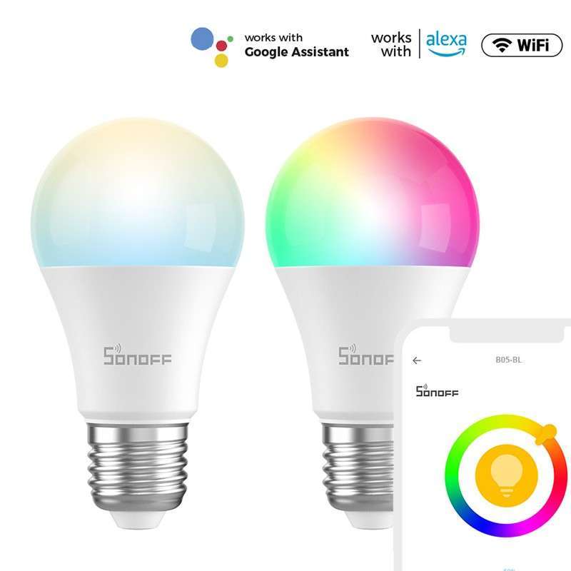 Sonoff B02 / B05 BL-A60 Smart Wi-Fi LED Bulbs