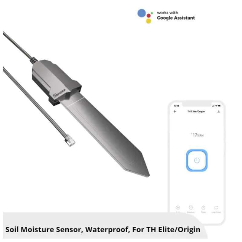 Sonoff MS01 Smart WiFi Soil Moisture Sensor with RJ11 Jack Adapter