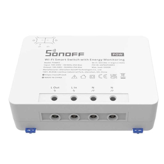 Sonoff Pow R3 is the new device designed to work as a single phase WiFi switch and meter for your home.