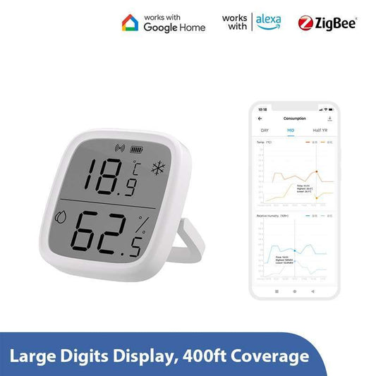 SONOFF SNZB-02D Smart Humidity and Temperature Sensor with LCD