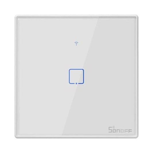 SONOFF T2EU1C-RF Wall switch with RF function 433MHz 1 Button FACE PLATE