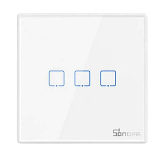 SONOFF T2EU3C-RF Wall switch with RF function 433MHz 1 Button FACE PLATE
