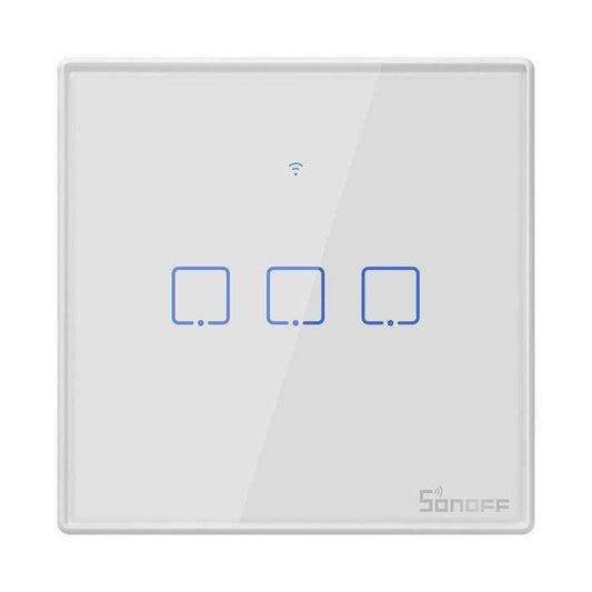SONOFF T2EU3C-TX Touch Wifi wall switch 3 buttons FACE PLATE