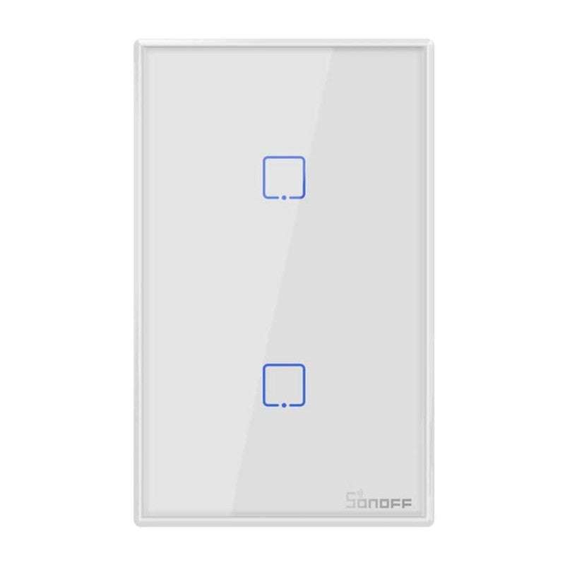 SONOFF T2US2C-TX is a 2 button smart switch. FACE PLATE