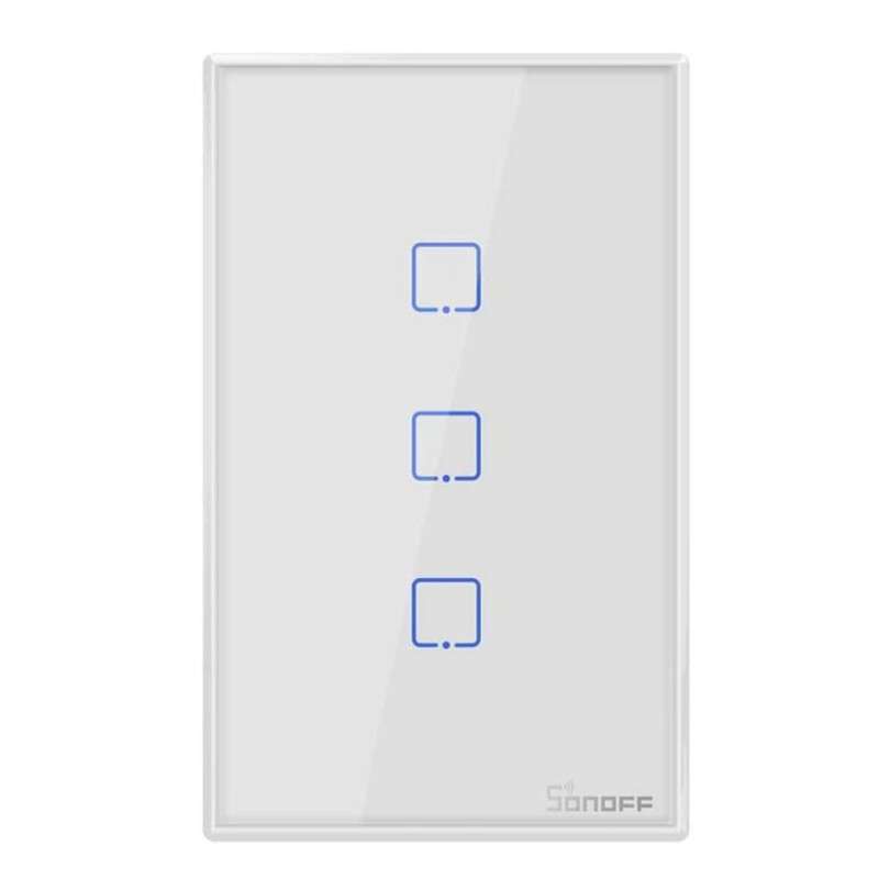 SONOFF T2US3C-TX is a 3 button smart switch. FACE PLATE
