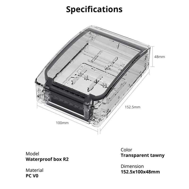 Sonoff Box IP66 R2 Non-deformable, Dustproof and Waterproof