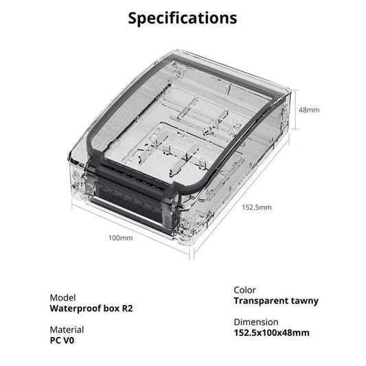 Sonoff Box IP66 R2 Non-deformable, Dustproof and Waterproof