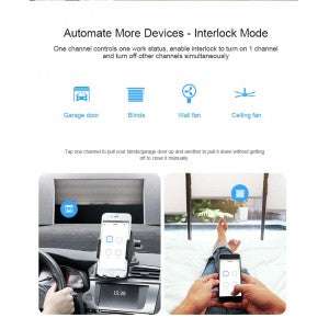 SONOFF 4CHPROR3 4 CHANNEL GANG R3 SMART HOME WIFI WIRELESS SWITCH APP CONTROL EWELINK