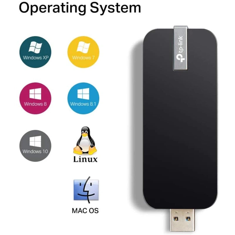 TP-Link ARCHER T4U AC1300 Wireless USB Adapter