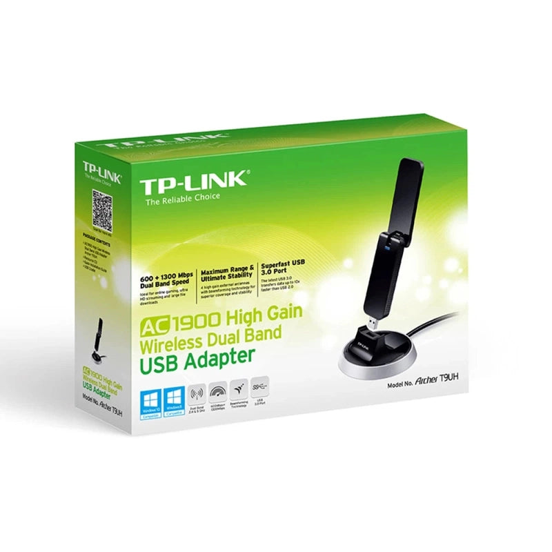 TP-Link ARCHER T9UH AC1900 High Gain USB Adapter