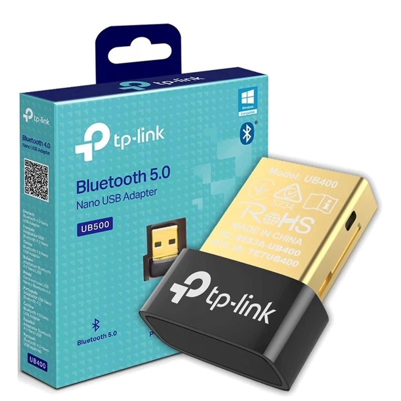 TP-Link UB500 USB Bluetooth Adapter for PC Supports Computer, Headsets, Speakers, PS4/ Xbox Controllers