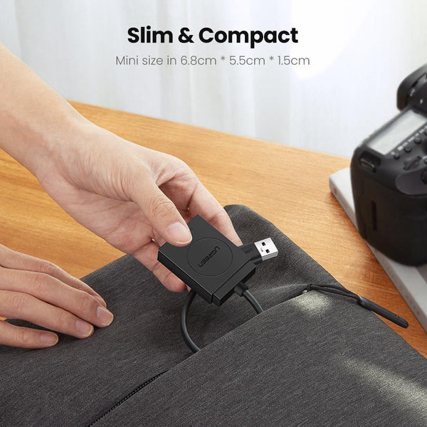 Ugreen 2-in-1 USB 3.0 SD/TF Card Reader - 20250