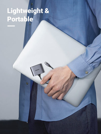 Ugreen USB-C 3.0 100MB/s SD/TF Card Reader with USB 2.0 - 80798