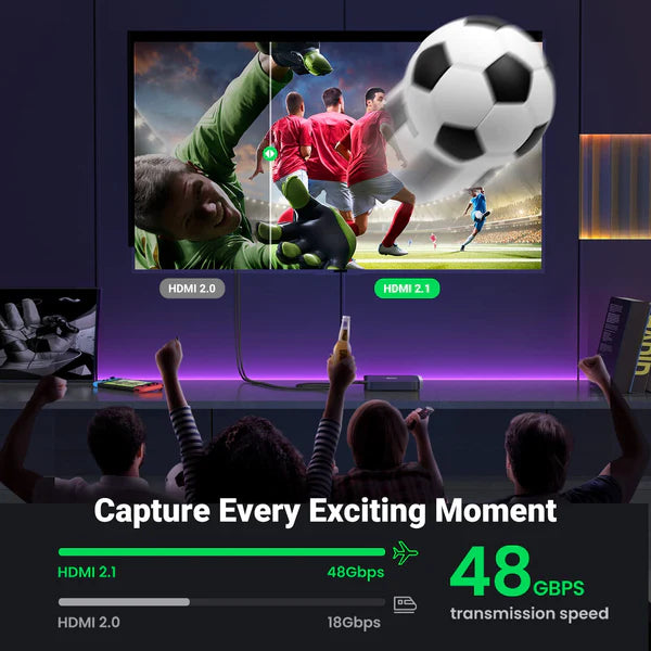 UGREEN HDMI 8K MALE TO FEMALE EXTENSION CABLE (1M) - 40447