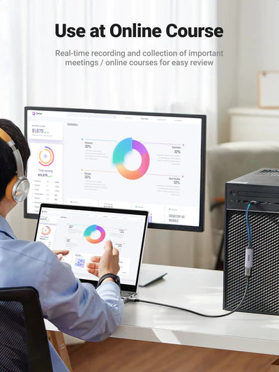 Ugreen HDMI to USB-C Video 4K Capture Card - 40189