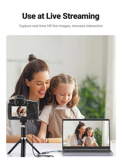 Ugreen HDMI to USB-C Video 4K Capture Card - 40189