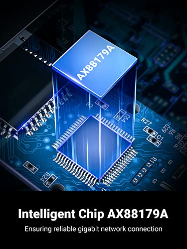 UGREEN USB to Ethernet Adapter, USB 3.0 to RJ45 1Gbps Lan Network Adapter (WHITE) - 20255