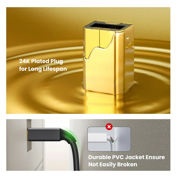 Ugreen Cable USB - USB Type B Cable (Printer Cable) 5M Black - 10352