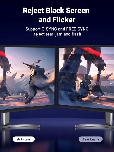 UGREEN 8K DisplayPort 1.4 Braided Male to Male Cable – 3M - 80393