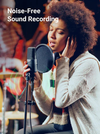 Ugreen Cannon XLR Male to Female Microphone Extension Cable 10M Black - 20714