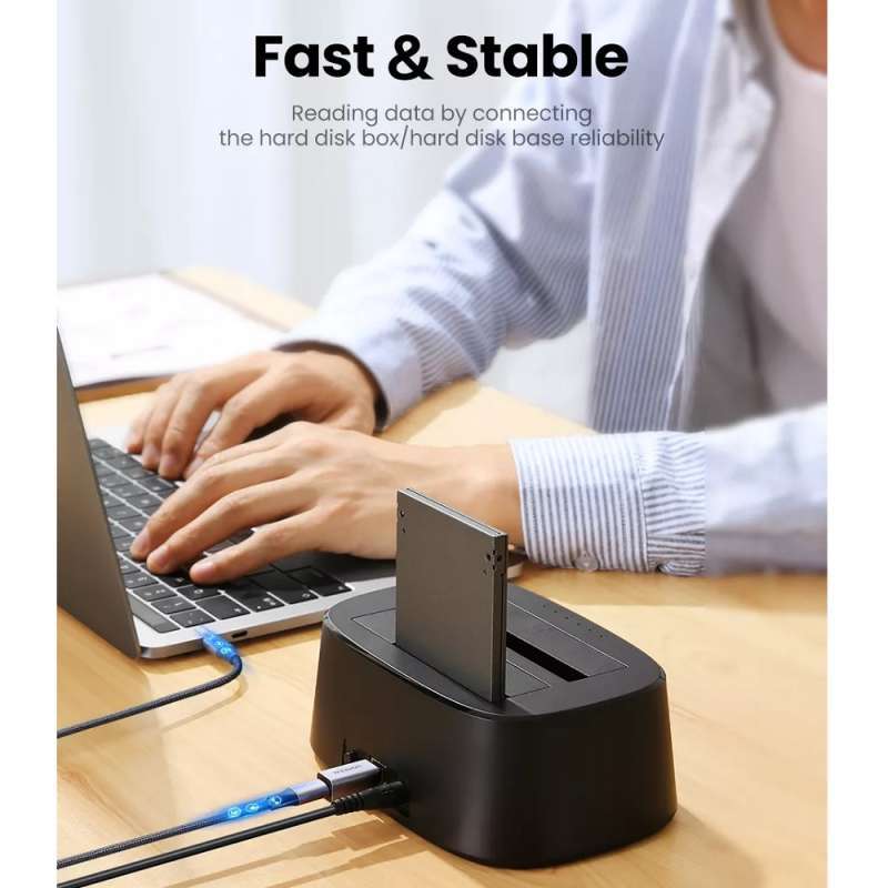 UGREEN - 20120 USB2.0 USB-C/F TO USB2.0 B/M ADAPTER ALUMINUM CASE